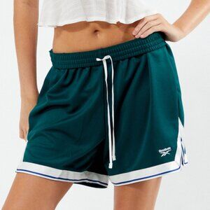 Reebok Green 'Team' Mesh Shorts - NWT | sz XS